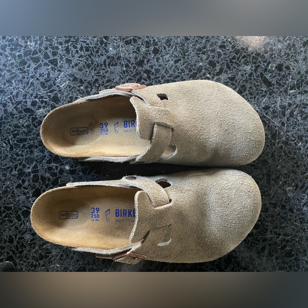 Birkenstock Boston taupe size 39